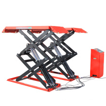 hydraulic super thin car scissor lift with 3 tons lifting capacity